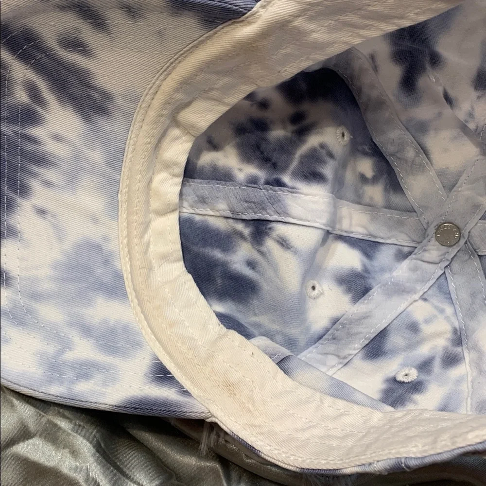 🌹aerie • Tie-Dye Navy & White Baseball Cap • Unisex